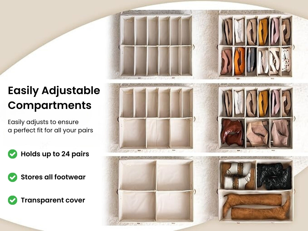 Under Bed Shoe Organizer