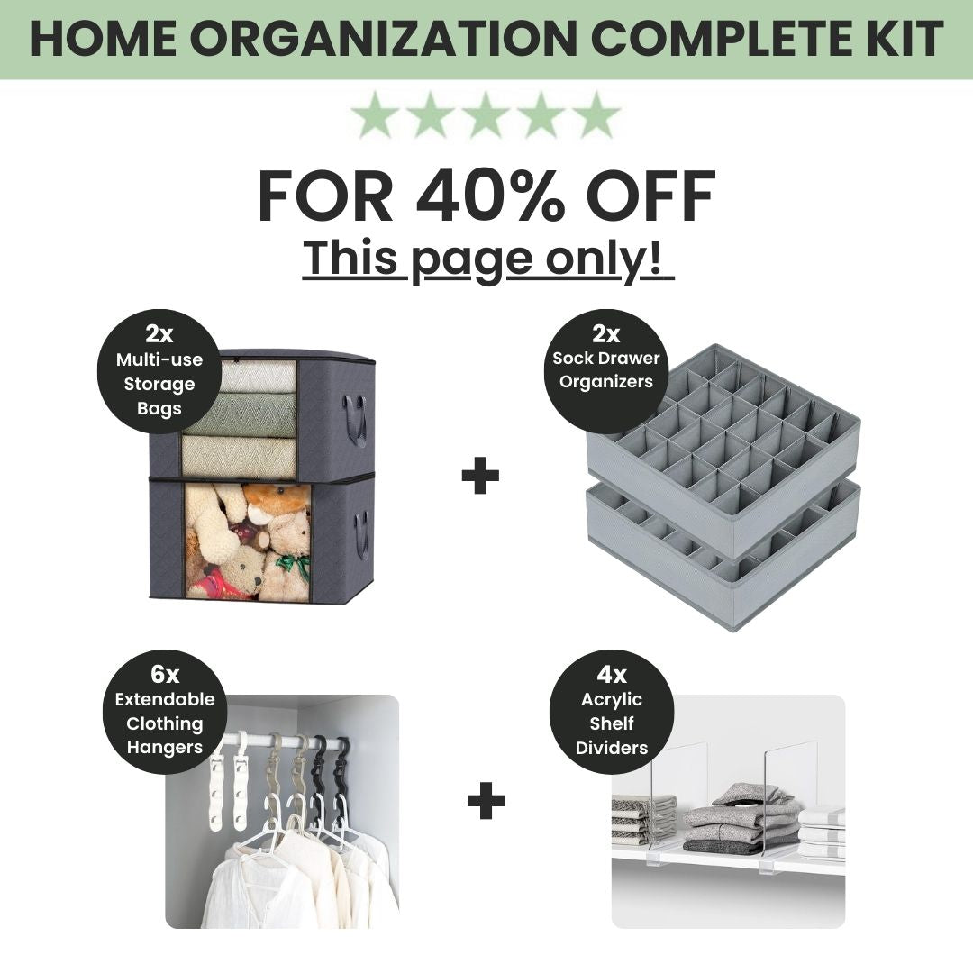 Home Organization Complete Kit
